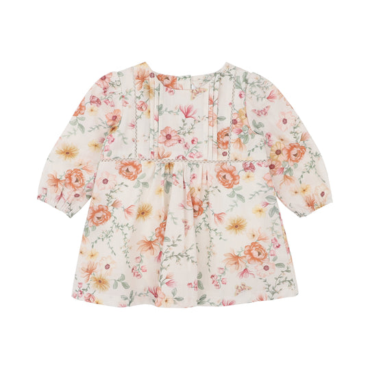 EMMY ORGANIC OVERLAY DRESS