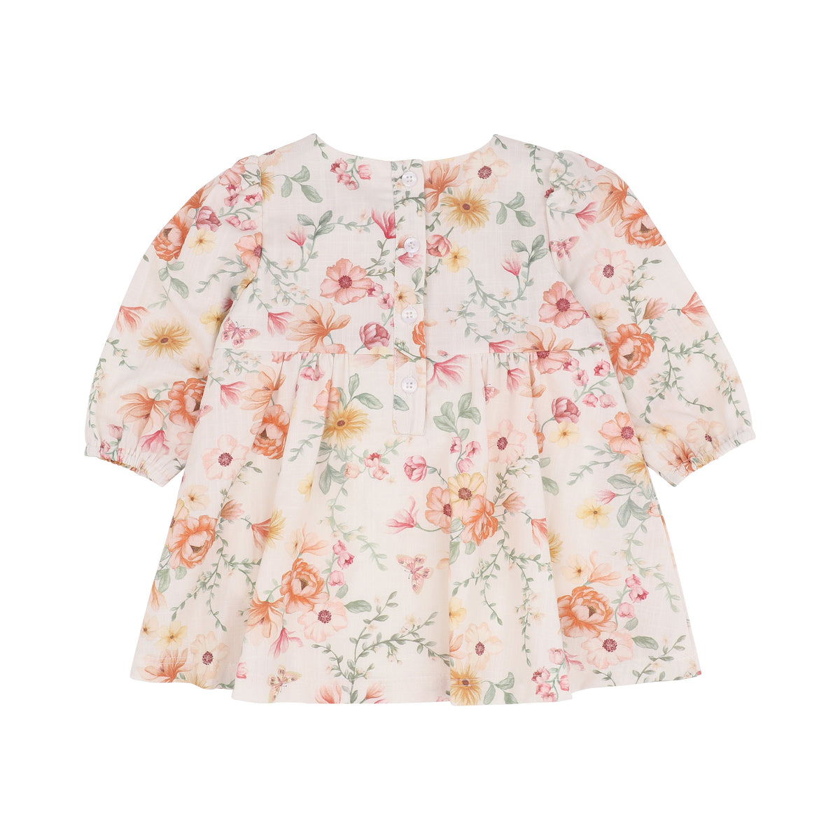 EMMY ORGANIC OVERLAY DRESS