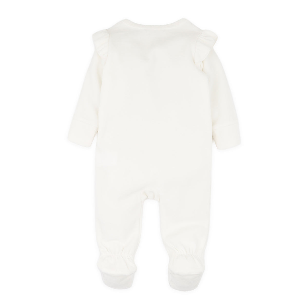 EMMY VELOUR ZIP ONESIE