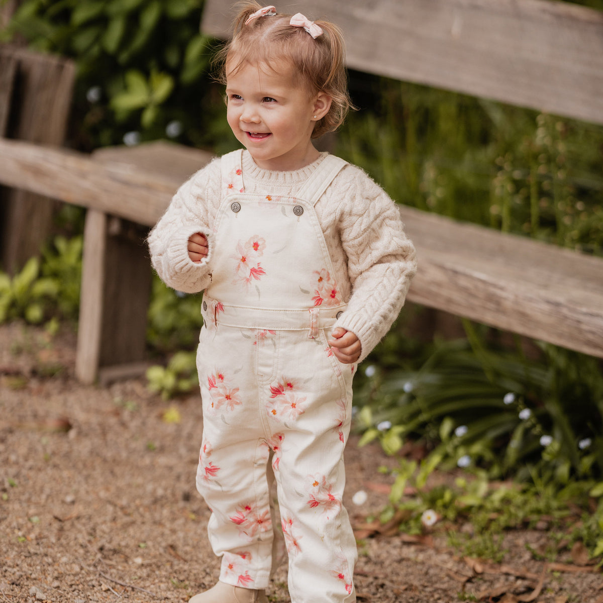 EMMY PETAL OVERALLS