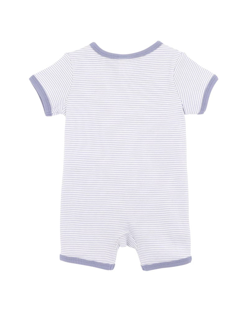 Axel Organic Stripe SS Zipsuit