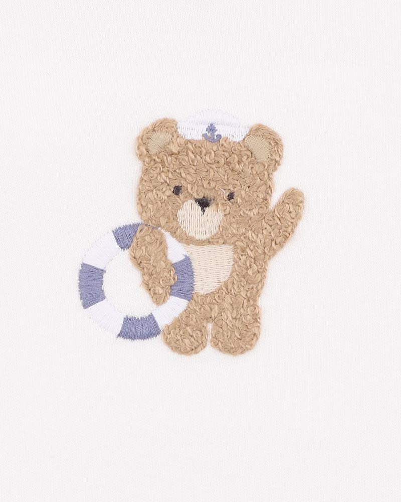 Axel Sailor Bear Organic Bodysuit