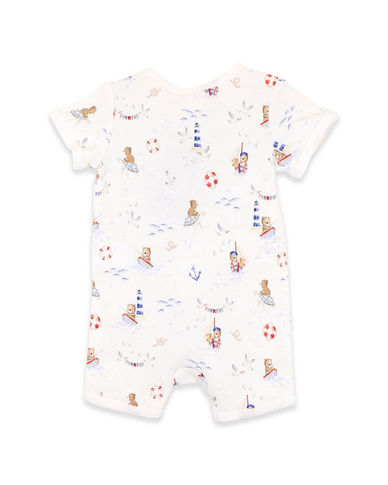 Axel Print Organic SS Zipsuit