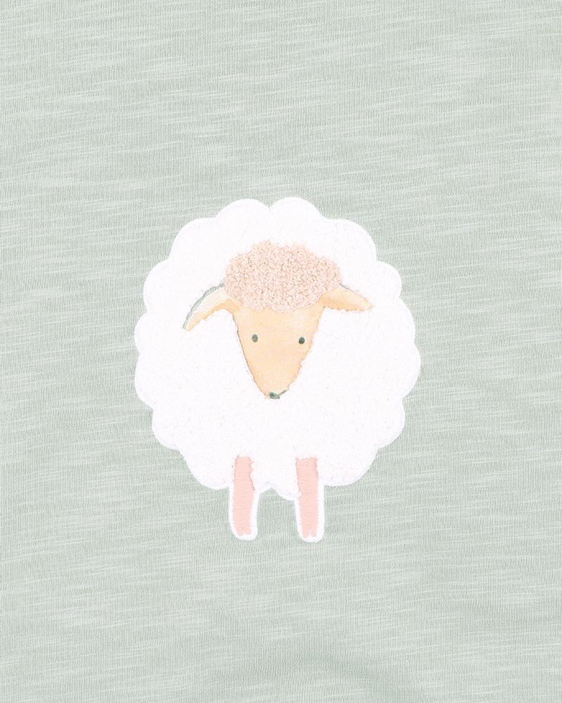 Clayton Print Sheep Romper