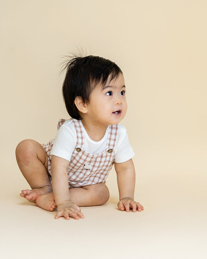 Clayton Check Bodysuit 2 PCE Set