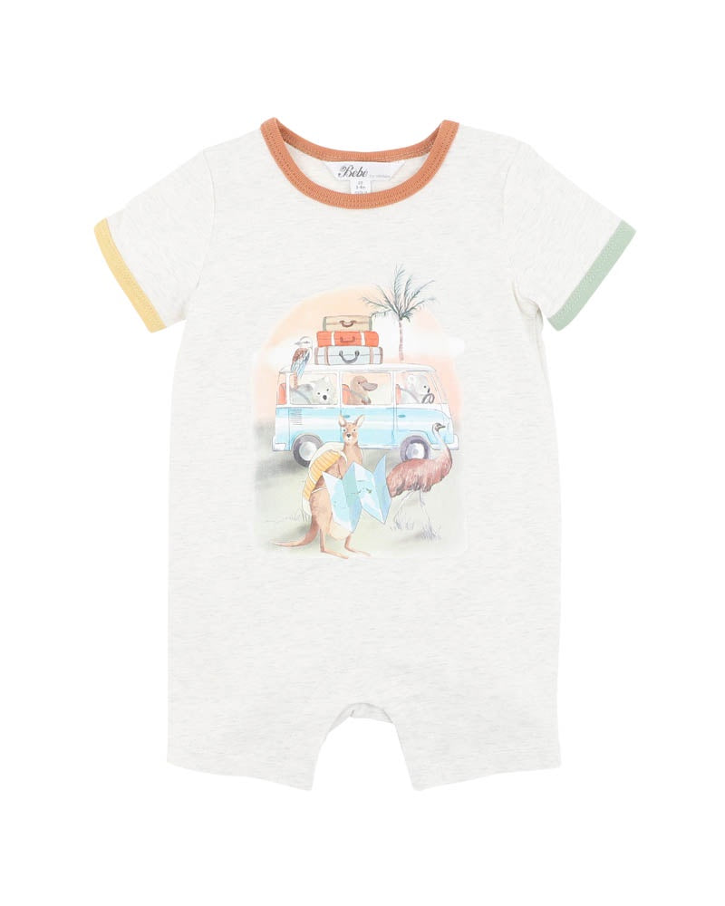 Ivan Camp Scene SS Romper