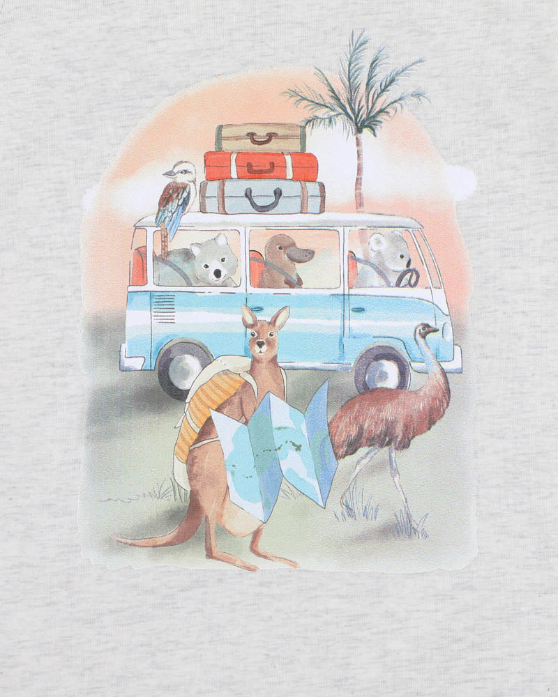 Ivan Camp Scene SS Romper