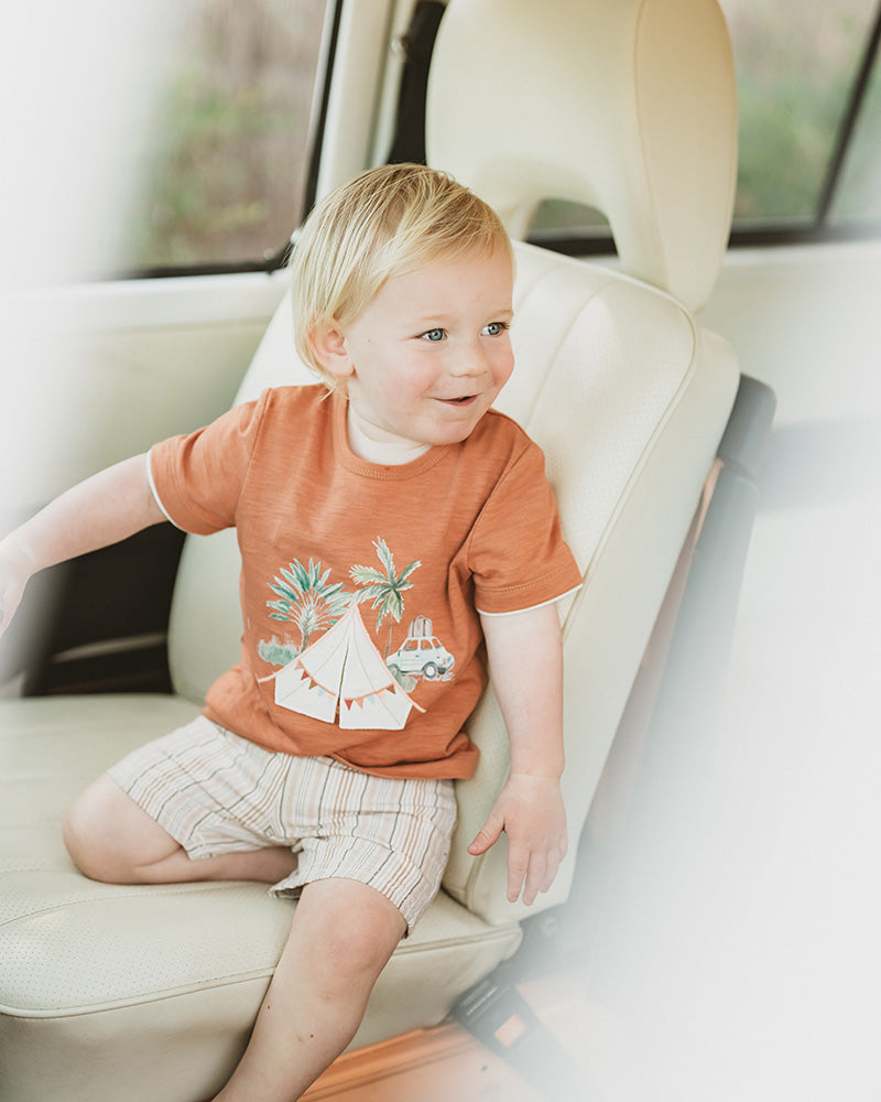 Boys Stripe Shorts
