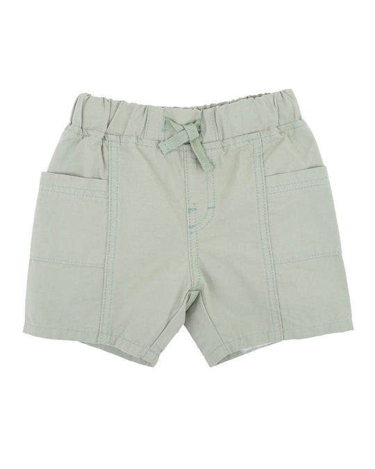 Boys Sage Green Shorts | 3-5 YRS