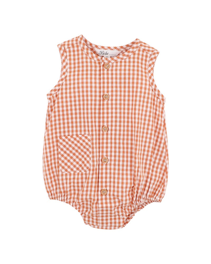 Harlan Check Bodysuit