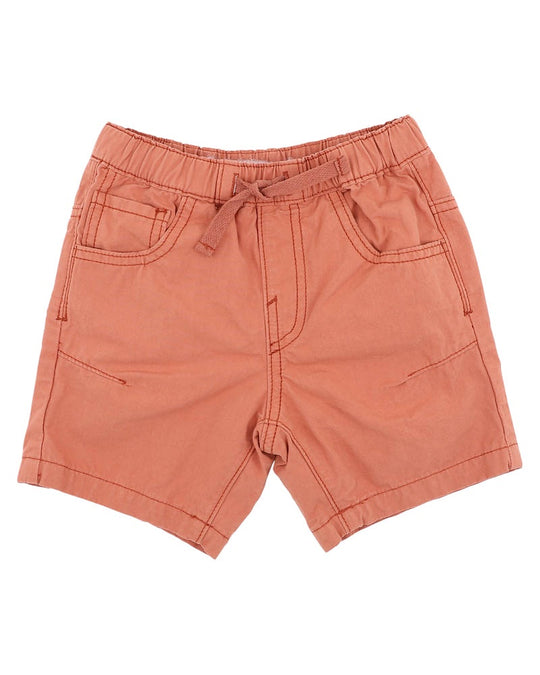 Boys Rust Shorts | 3-5