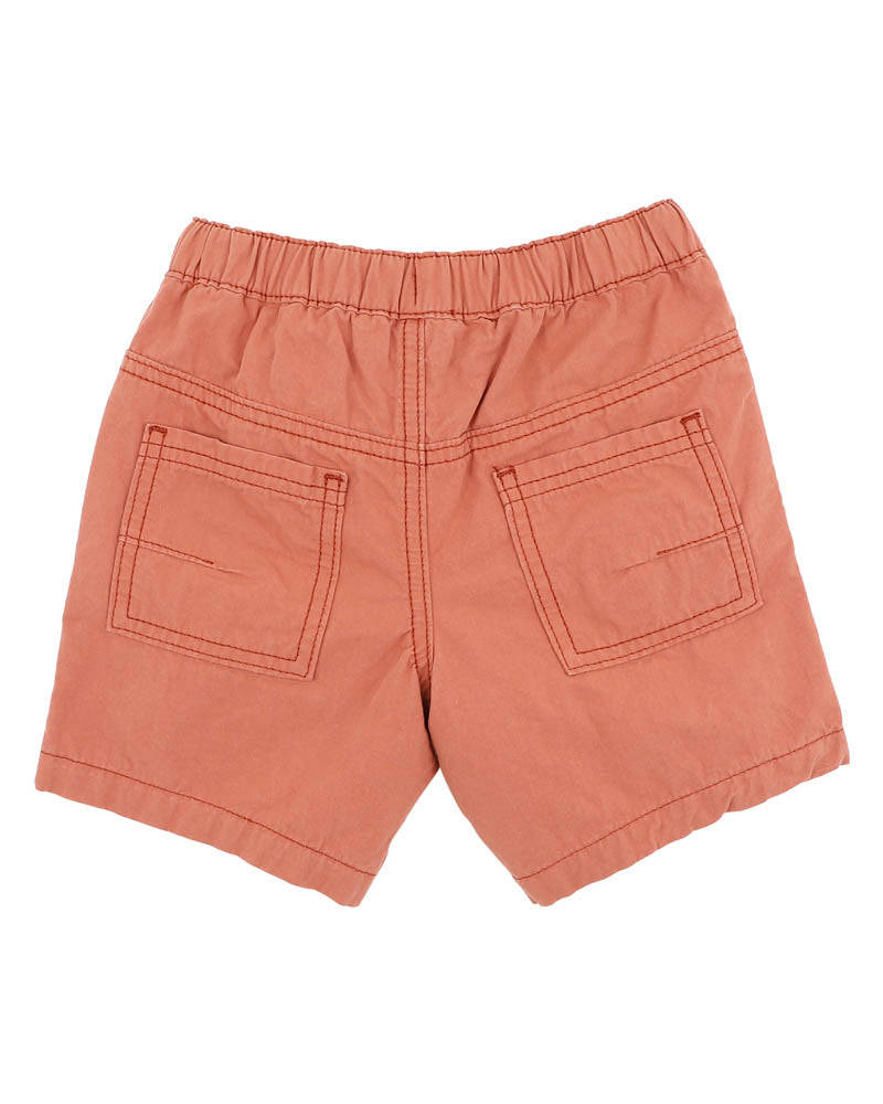 Boys Rust Shorts | 3-5