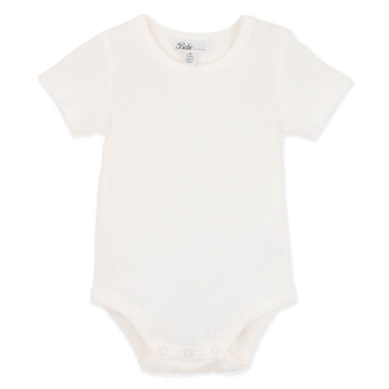 PLAIN RIB BODYSUIT