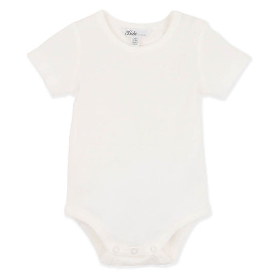 PLAIN RIB BODYSUIT