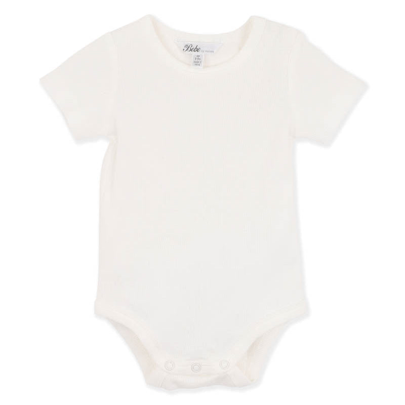 PLAIN RIB BODYSUIT