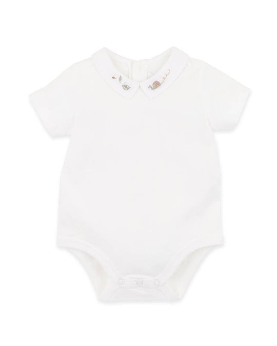 Roman EMB Collared Bodysuit