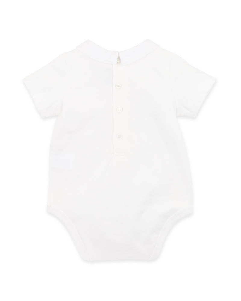 Roman EMB Collared Bodysuit