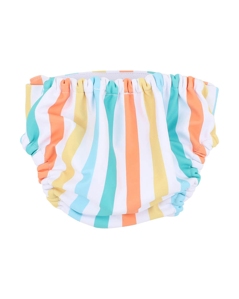 Luca Stripe Swim Nappy