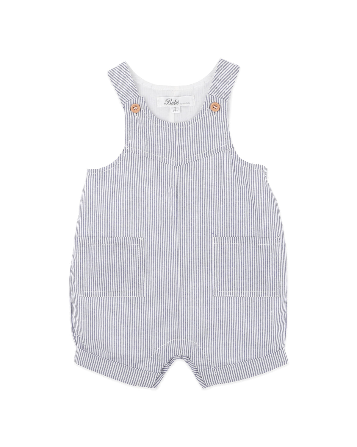 BRADY STRIPE WOVEN OVERALLS