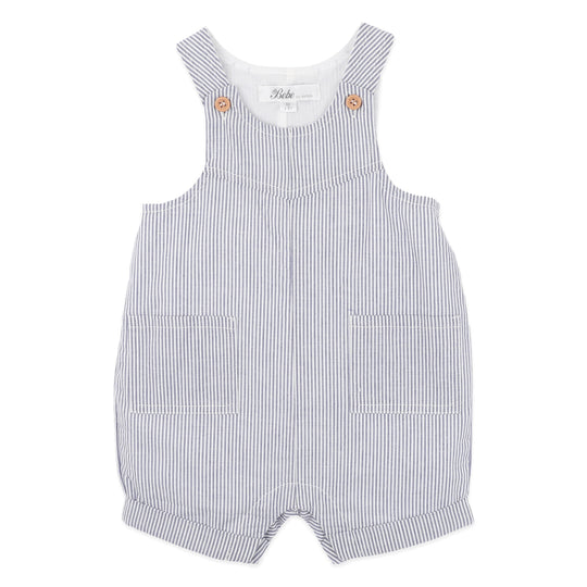 BRADY STRIPE WOVEN OVERALLS