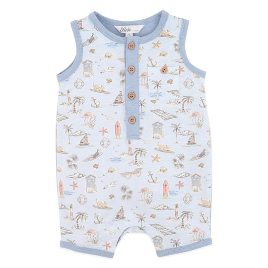 MAX PRINT PUPPY ROMPER