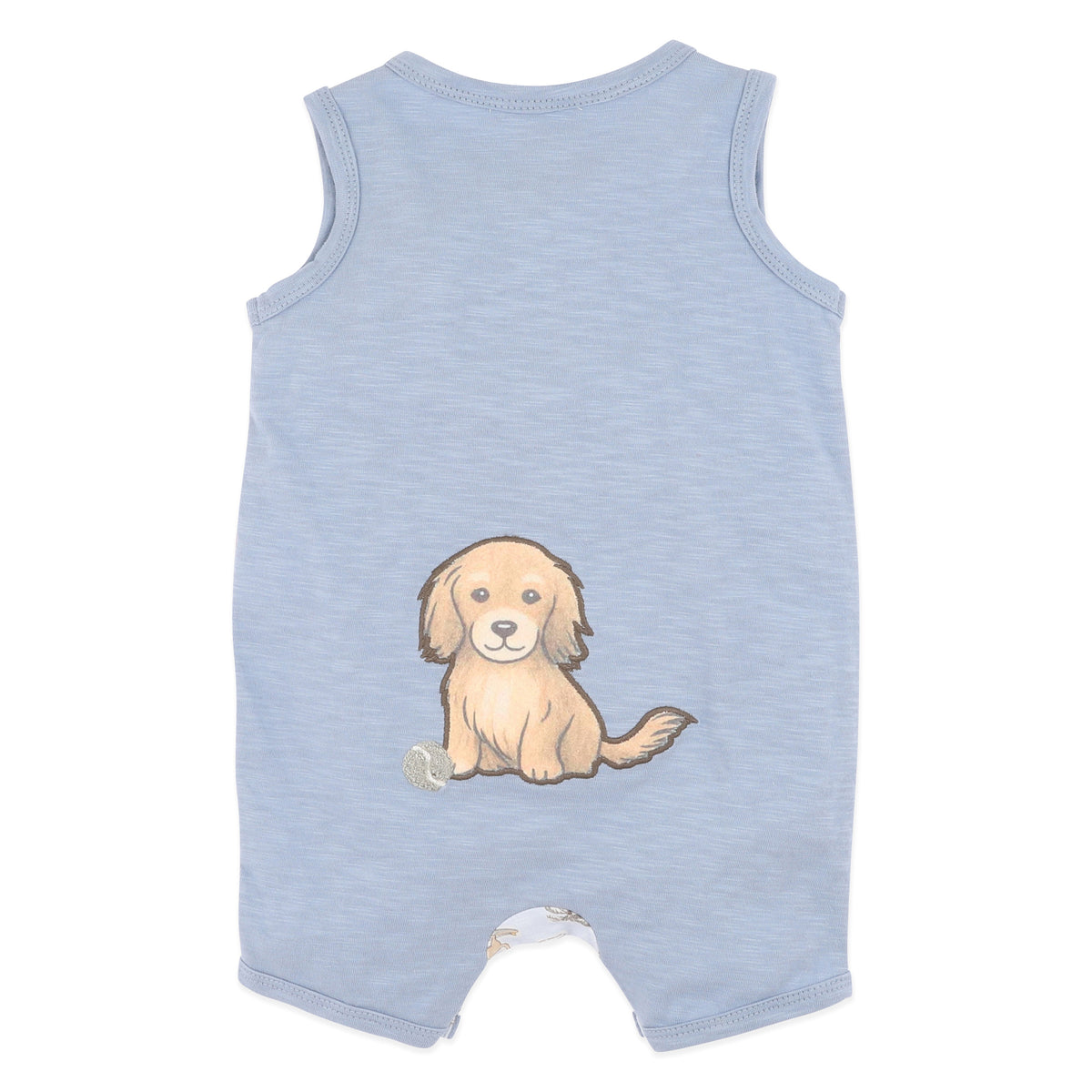 MAX PRINT PUPPY ROMPER