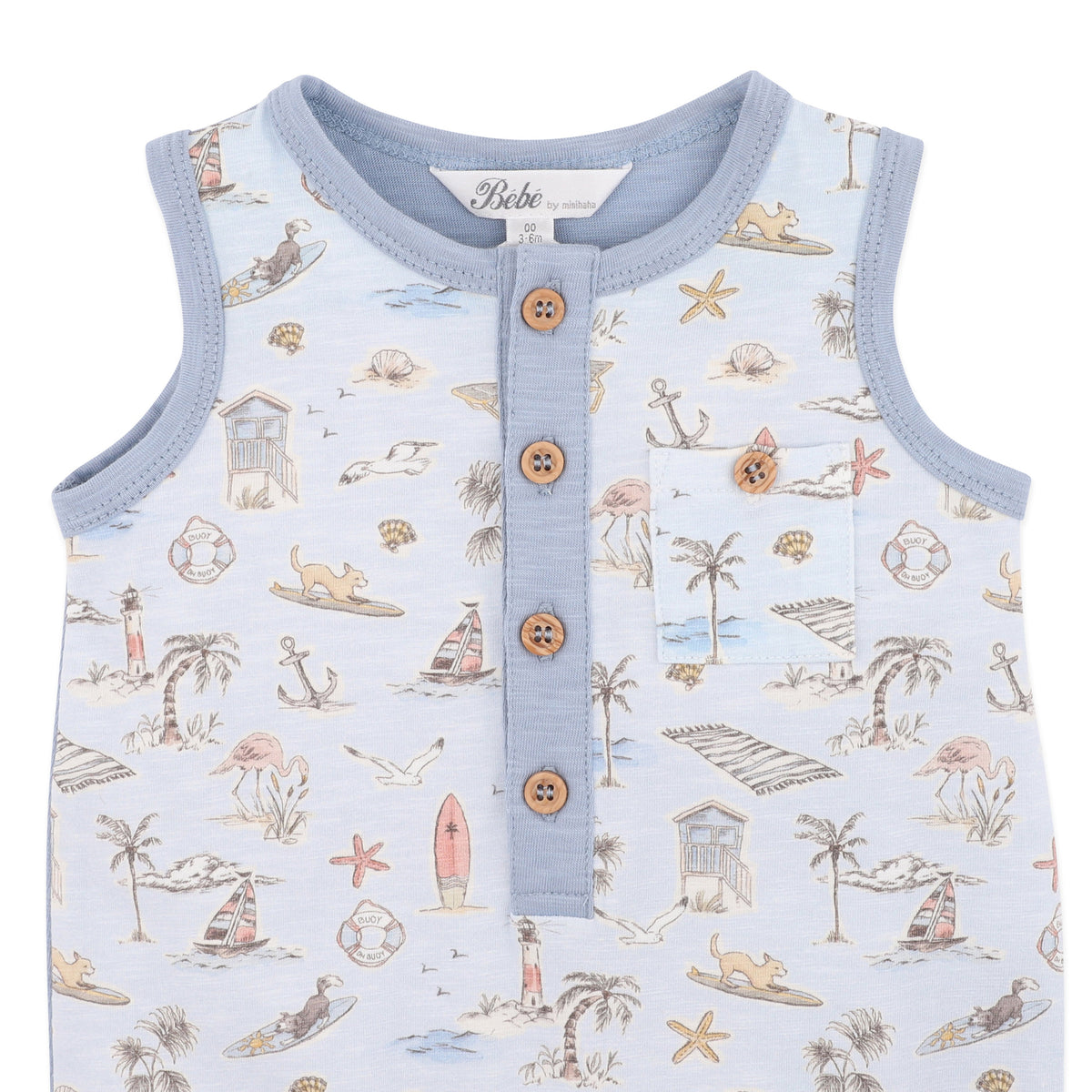 MAX PRINT PUPPY ROMPER
