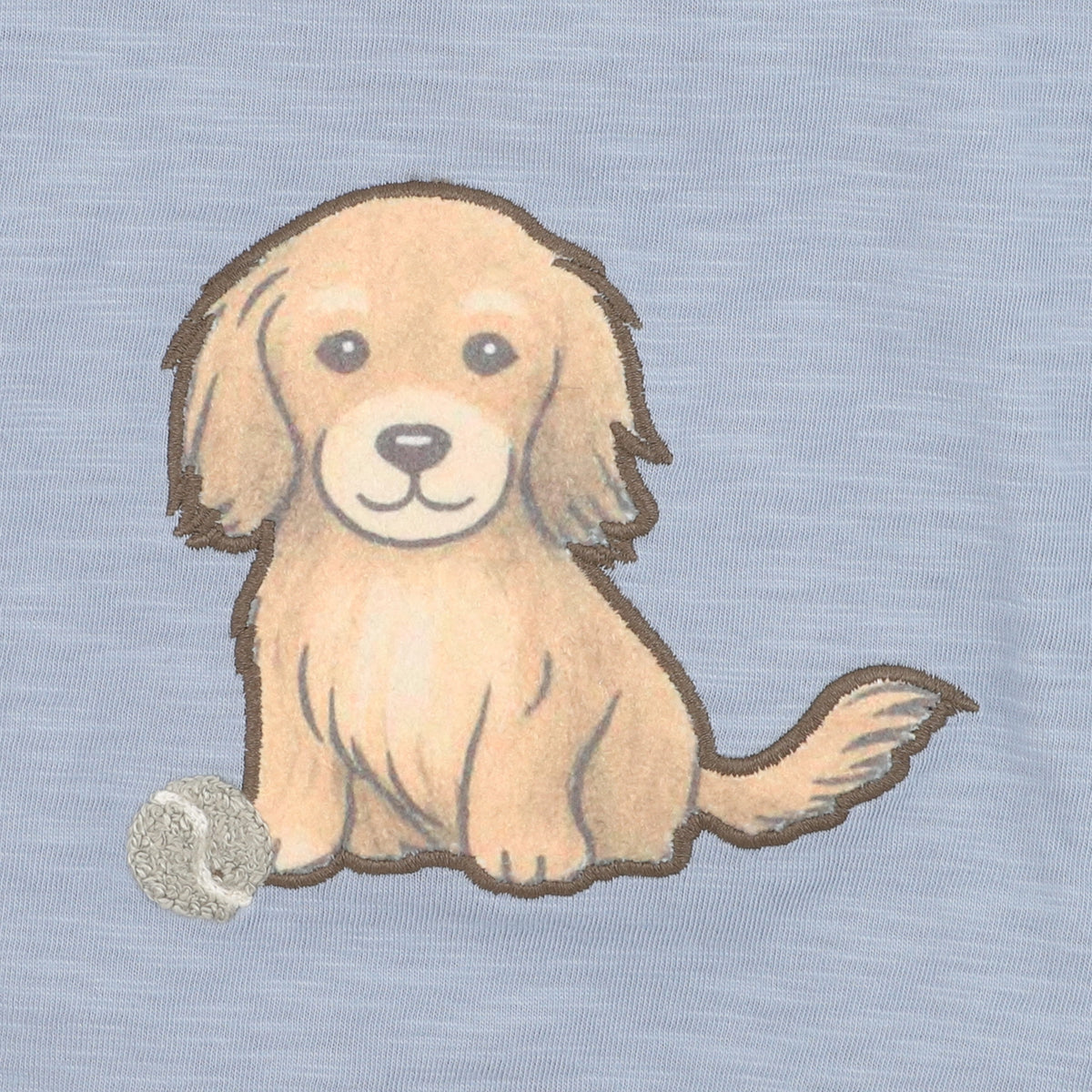 MAX PRINT PUPPY ROMPER