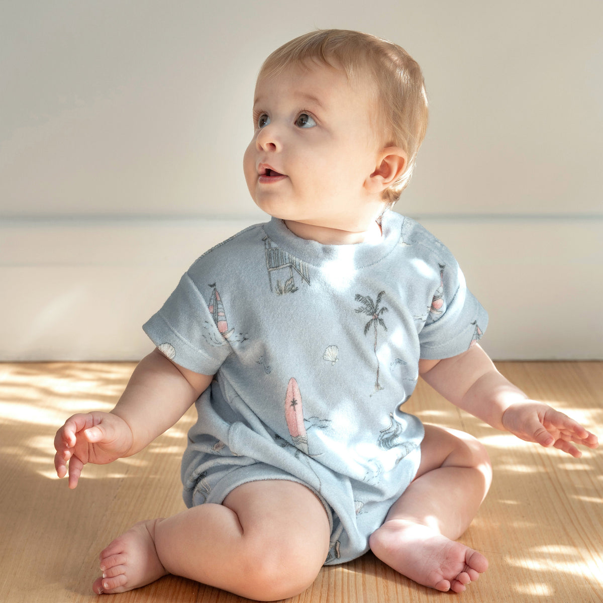 MAX TERRY BEACH ROMPER