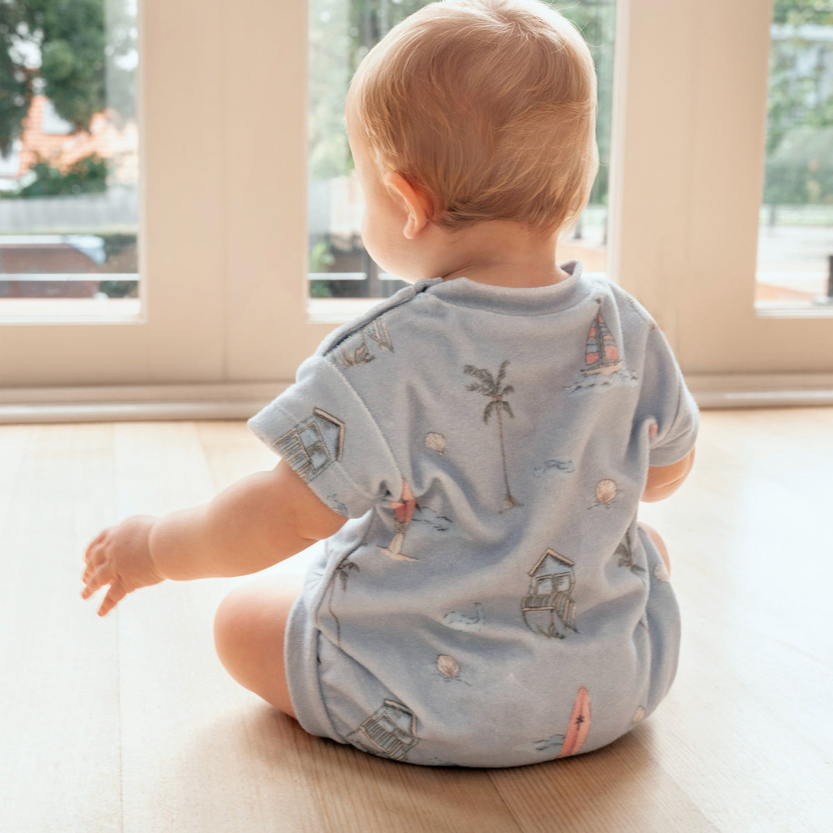 MAX TERRY BEACH ROMPER
