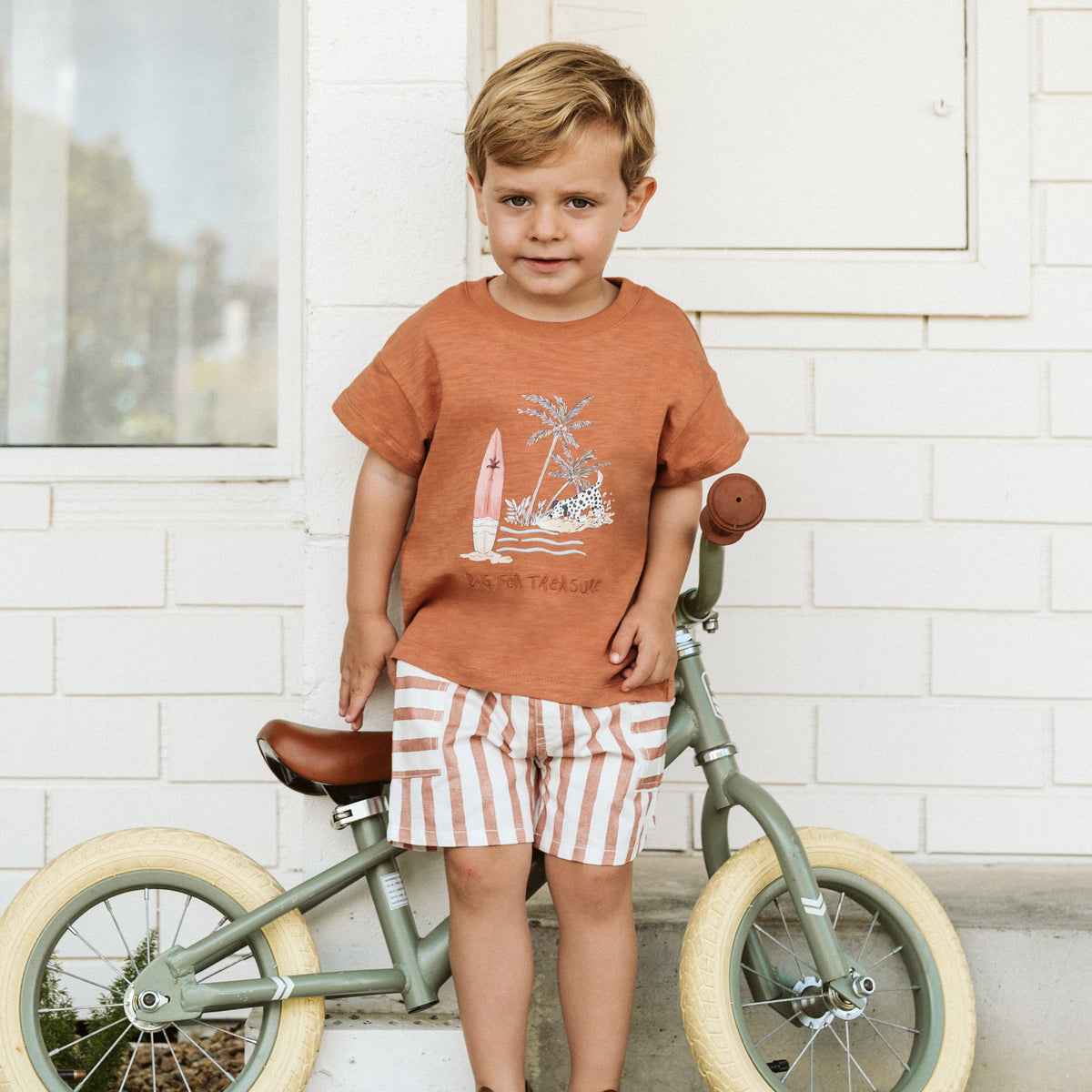 MAX STRIPE SHORTS 3-5Y