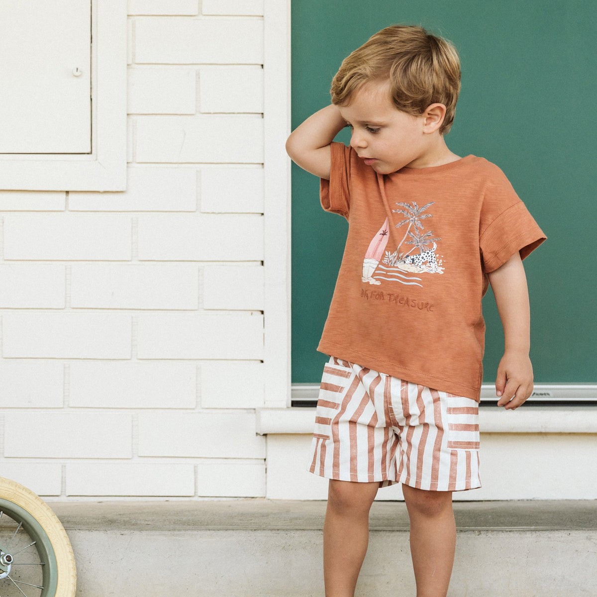 MAX STRIPE SHORTS 3-5Y