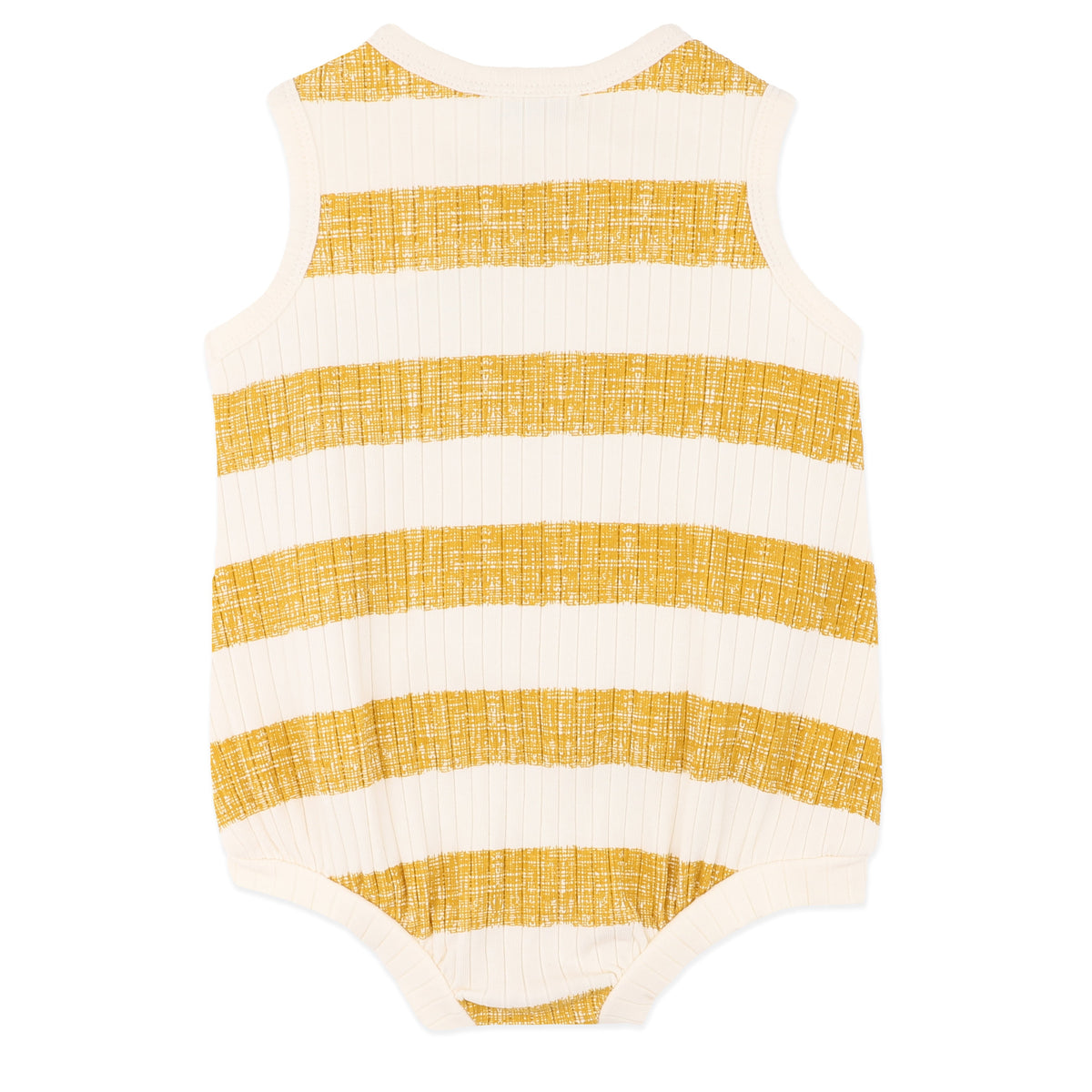 SWAY ORGANIC STRIPE WIDE RIB BODYSUIT