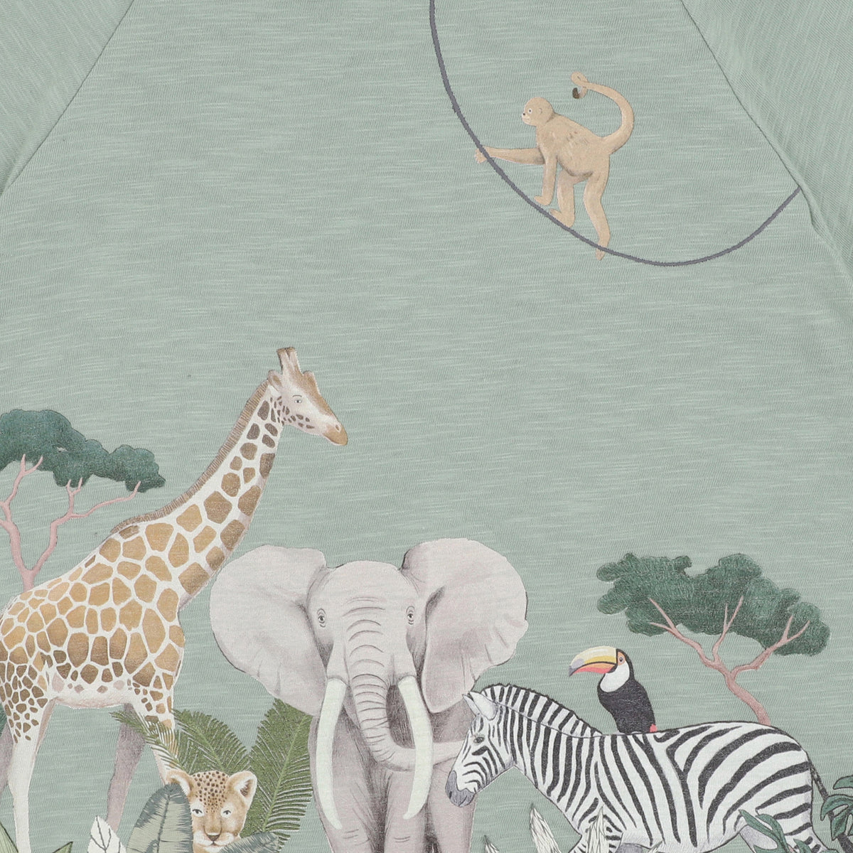 SWAY ORGANIC JUNGLE TEE 3-5Y