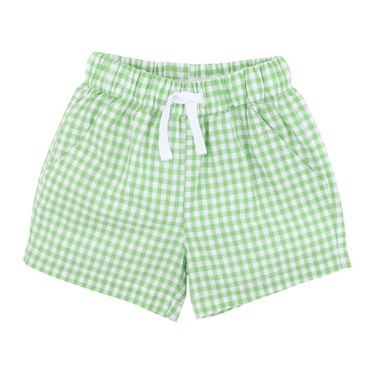 FESTIVE GINGHAM SHORTS