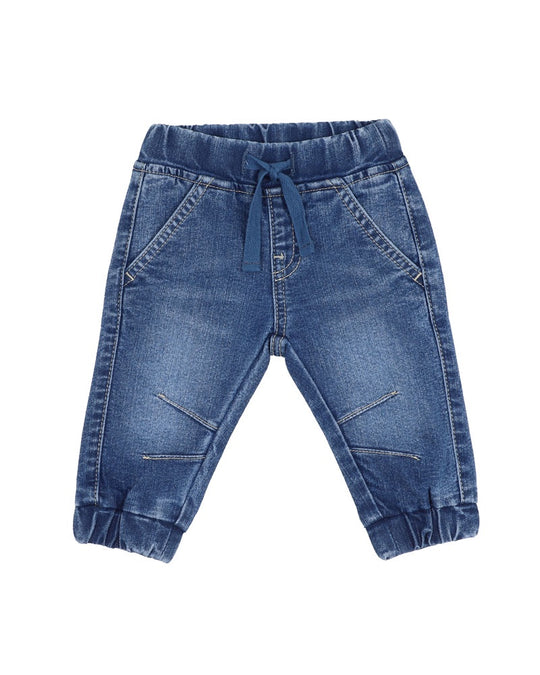 Isaac Denim Pull On Jeans