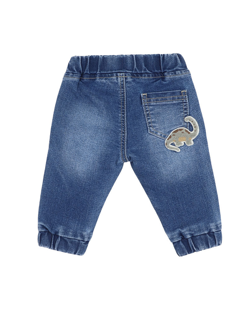Isaac Denim Pull On Jeans