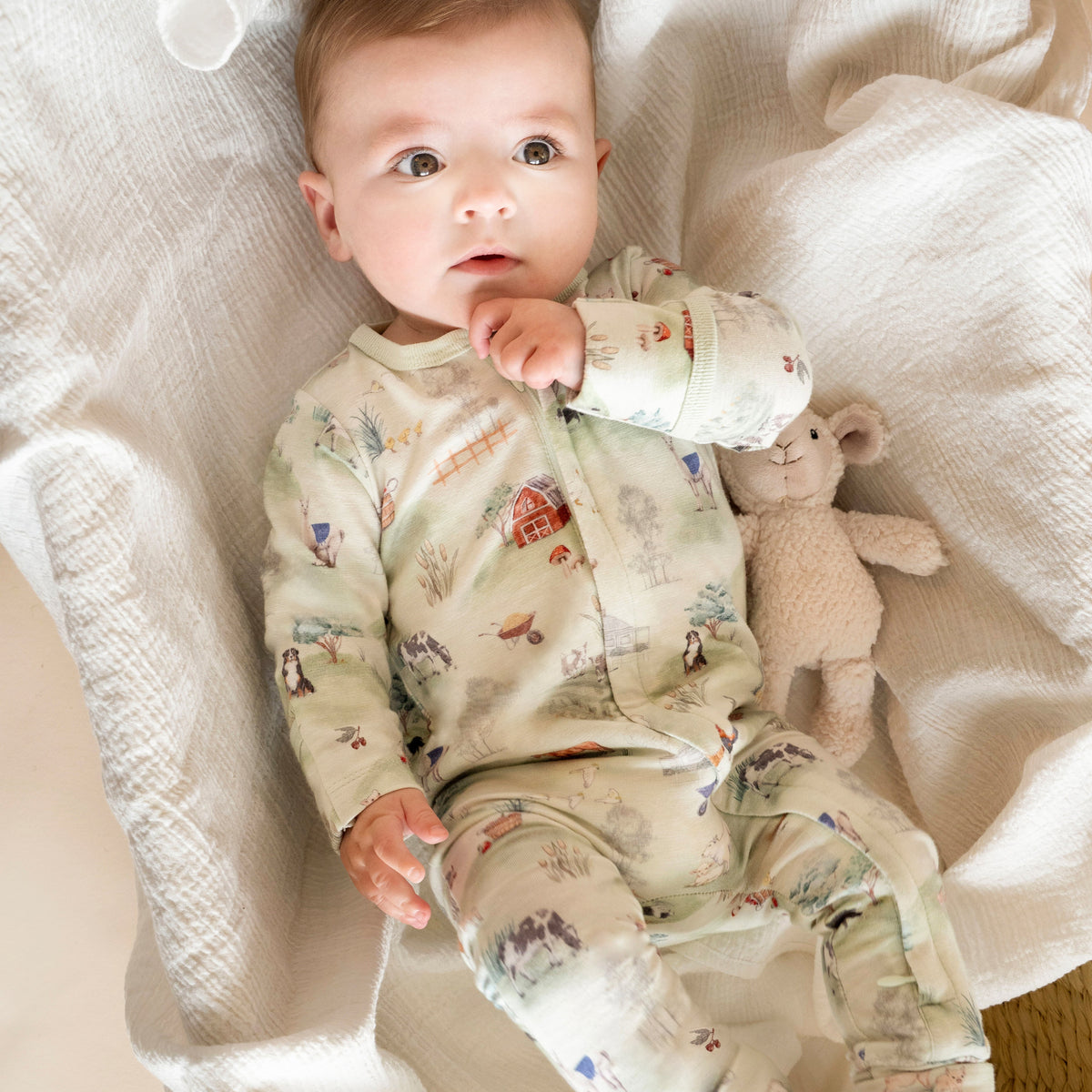 HUNTER ORGANIC LS ZIPSUIT