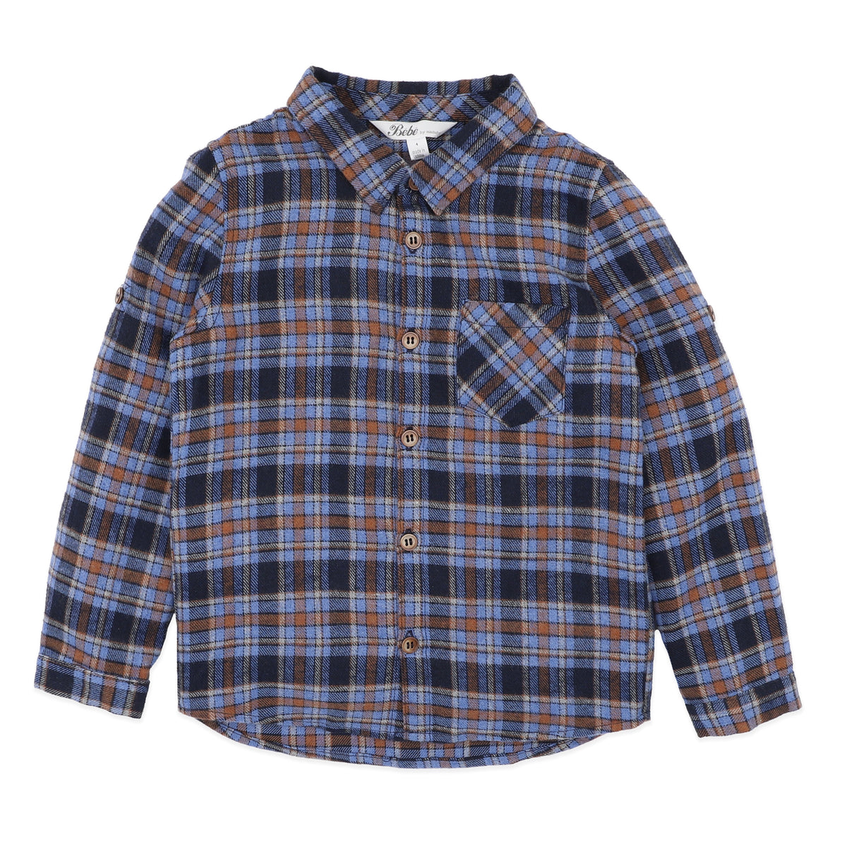 HUNTER CHECK LS SHIRT 3-5 YRS