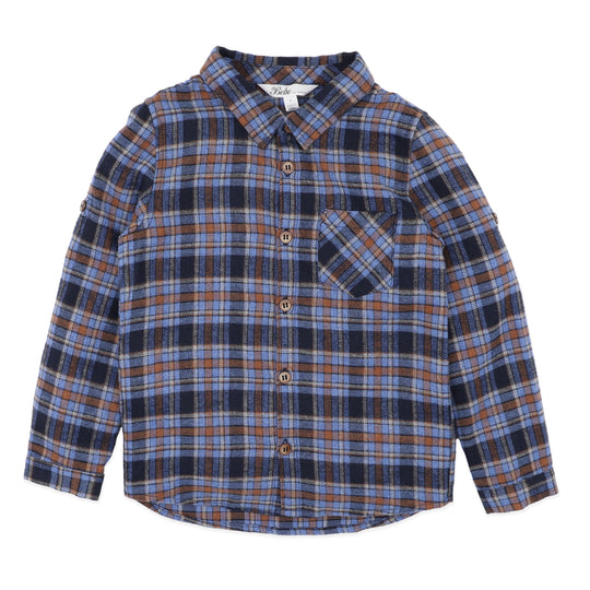 HUNTER CHECK LS SHIRT 3-5 YRS