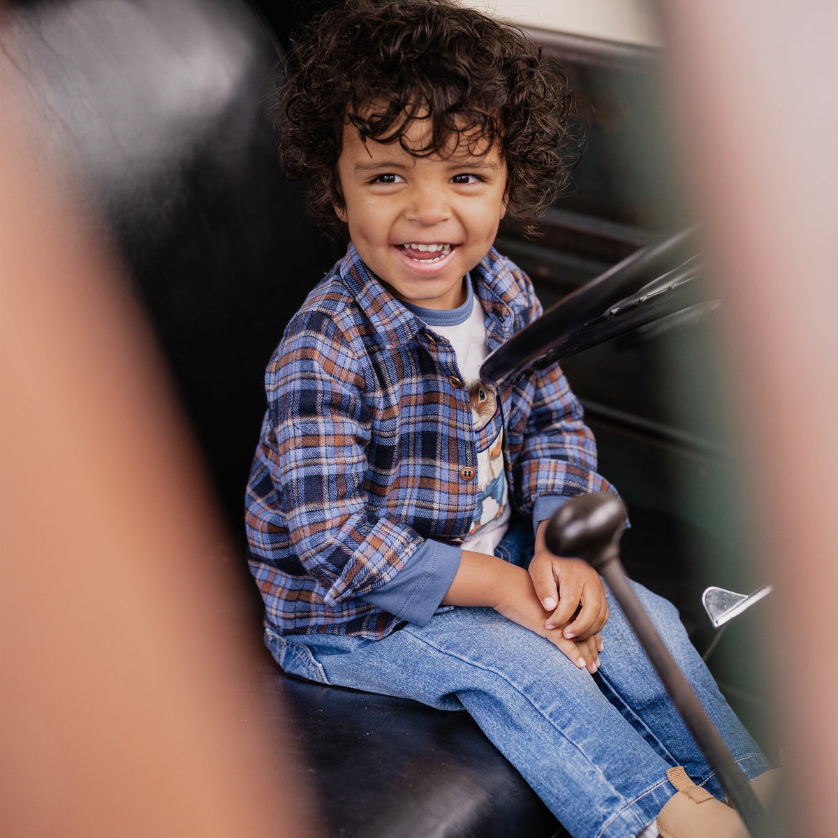 HUNTER CHECK LS SHIRT