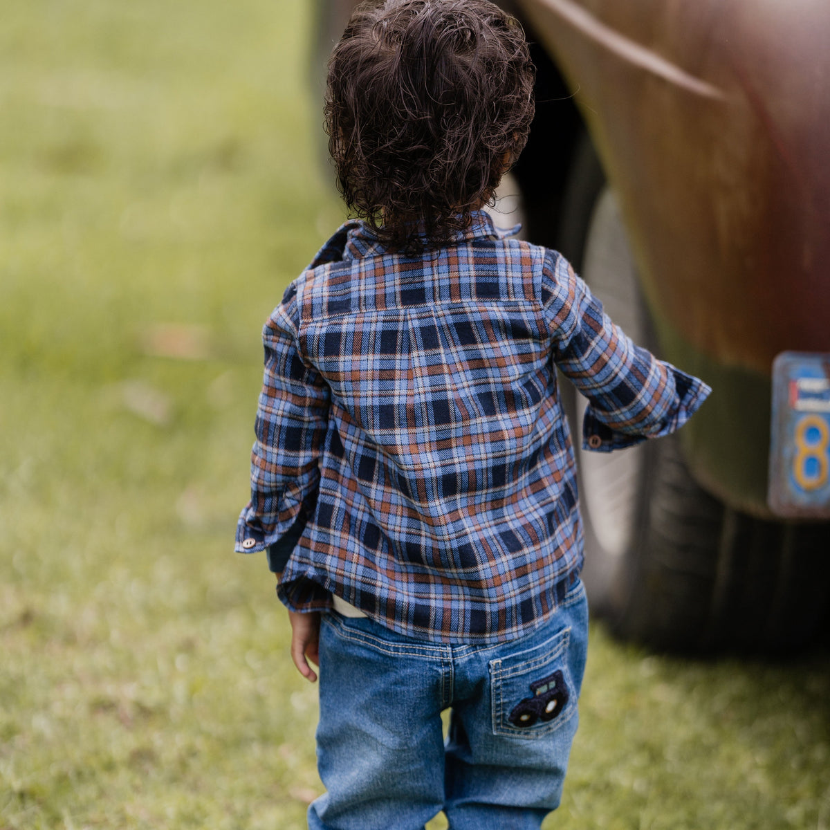 HUNTER CHECK LS SHIRT