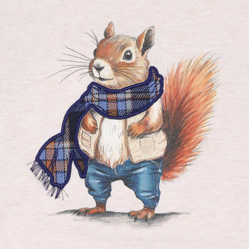 HUNTER SQUIRREL LS TEE 3-5 YRS