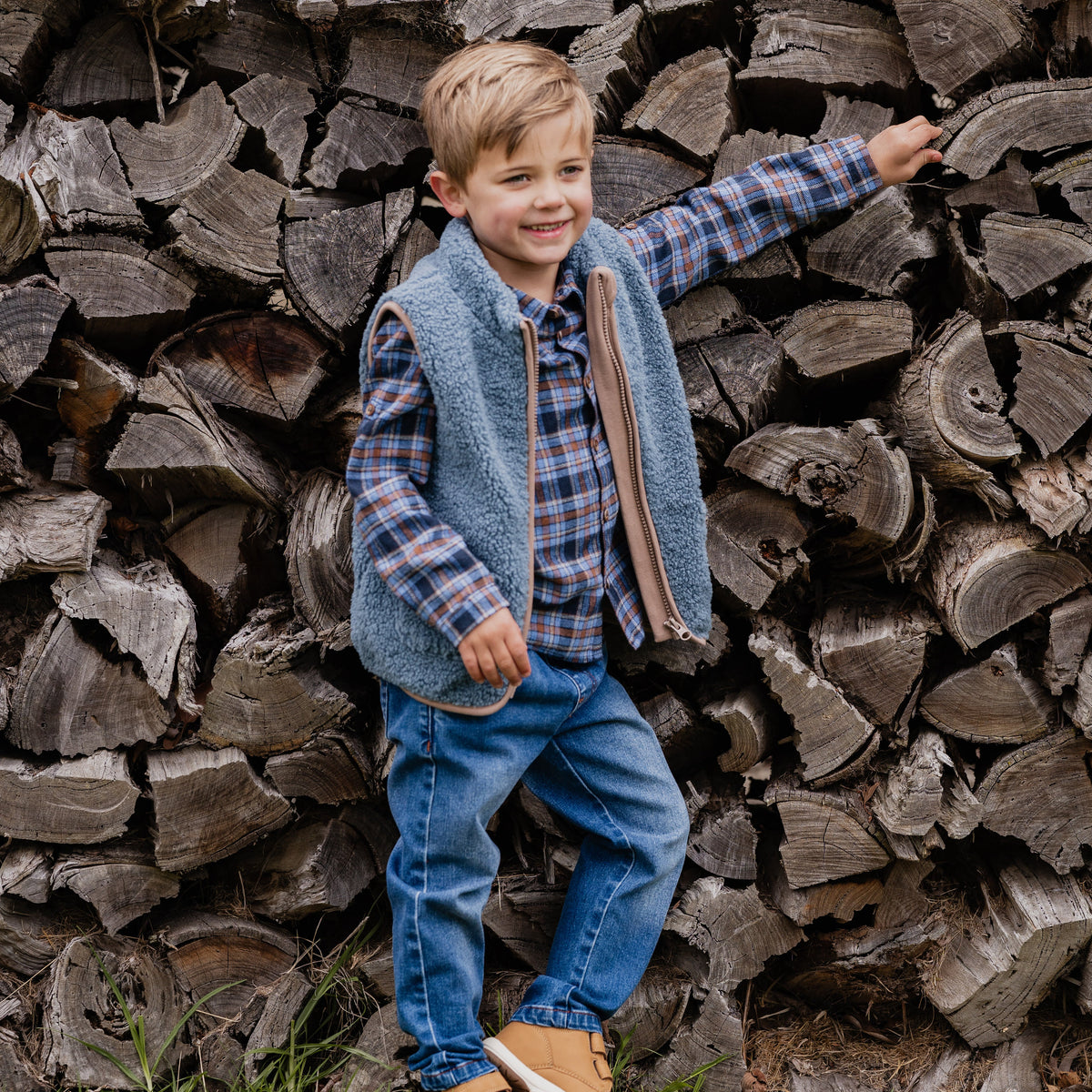 HUNTER DENIM PULL ON JEANS 3-5 YRS