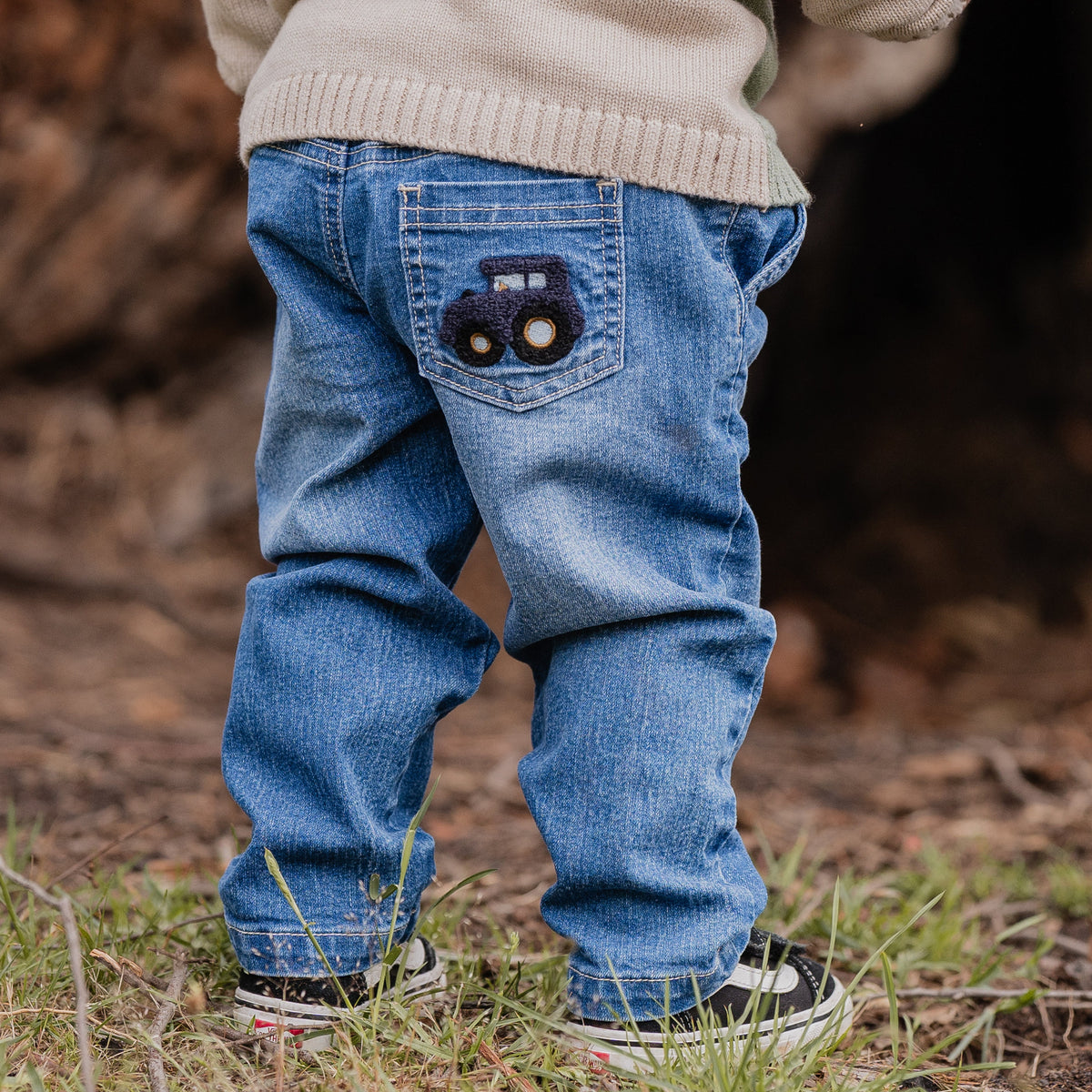 HUNTER DENIM PULL ON JEANS