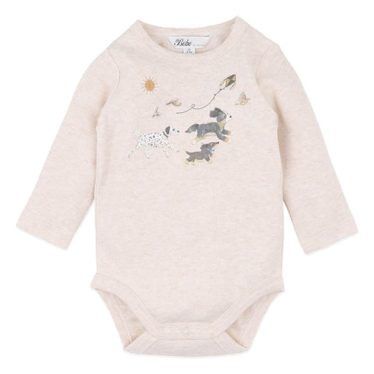OTTO DOGS ORGANIC LS BODYSUIT