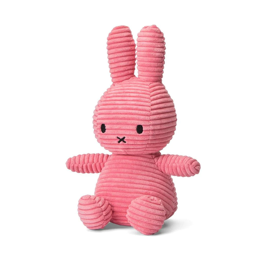 Miffy Sitting Corduroy | Bubblegum Pink | 23cm