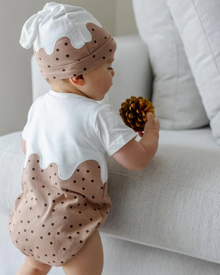 Pudding Bodysuit & Hat