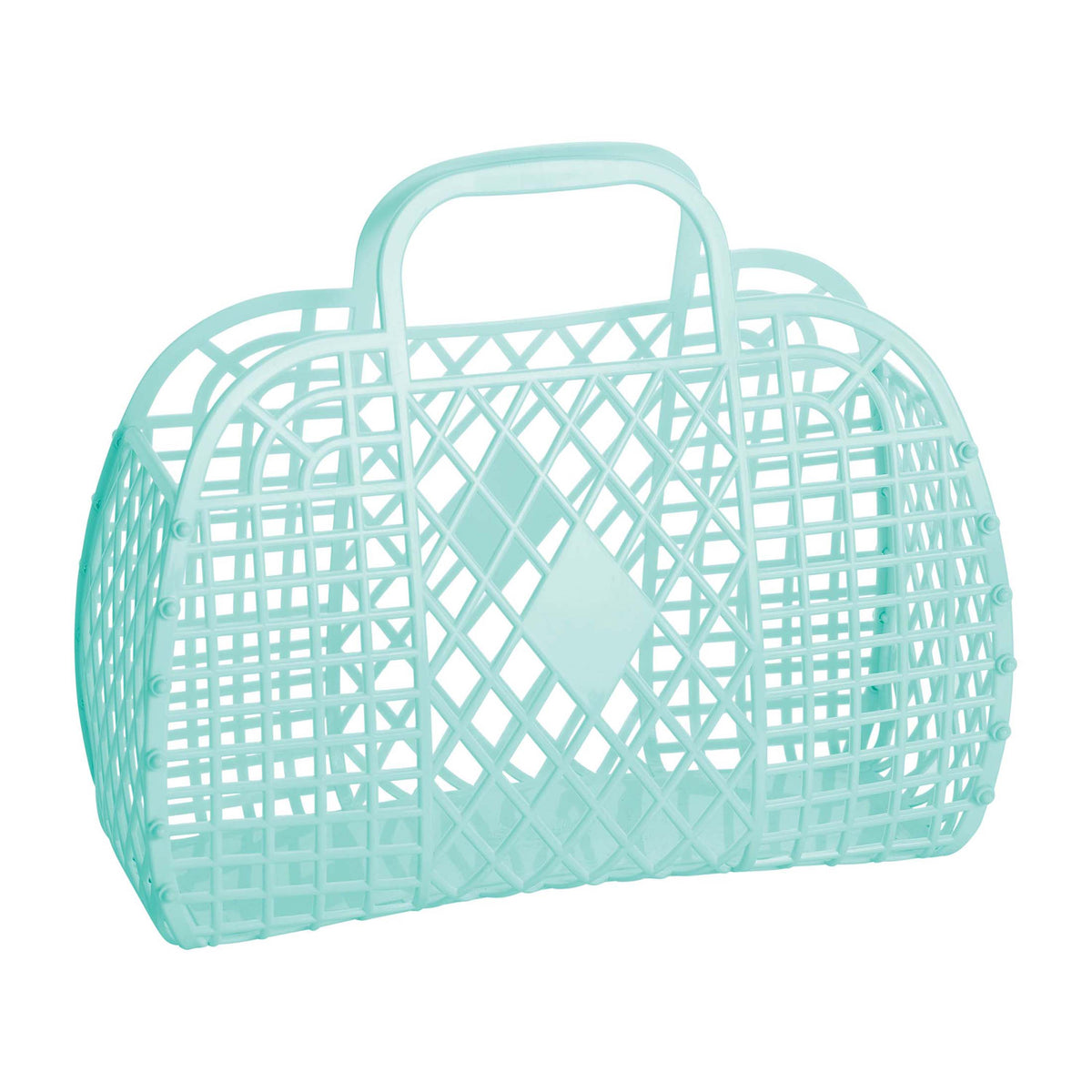 Retro Basket Mint | Large