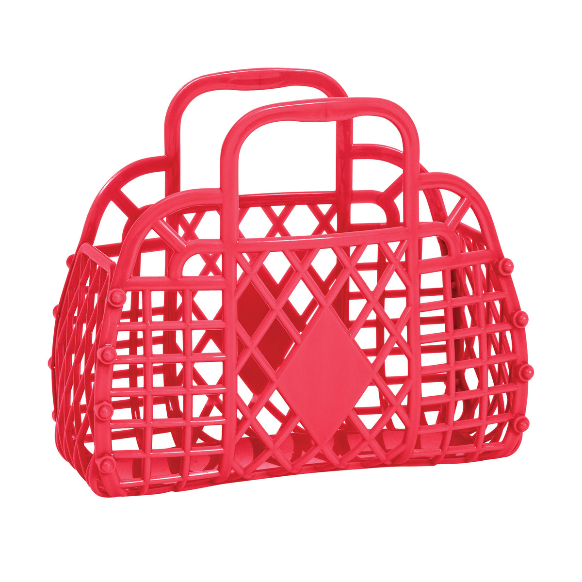 Retro Basket Coral | Mini
